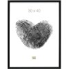 S236K2 Marco de madera negro 30x40 cm