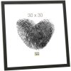 Marco de madera Deknudt S43AK2 negro 10x10 cm