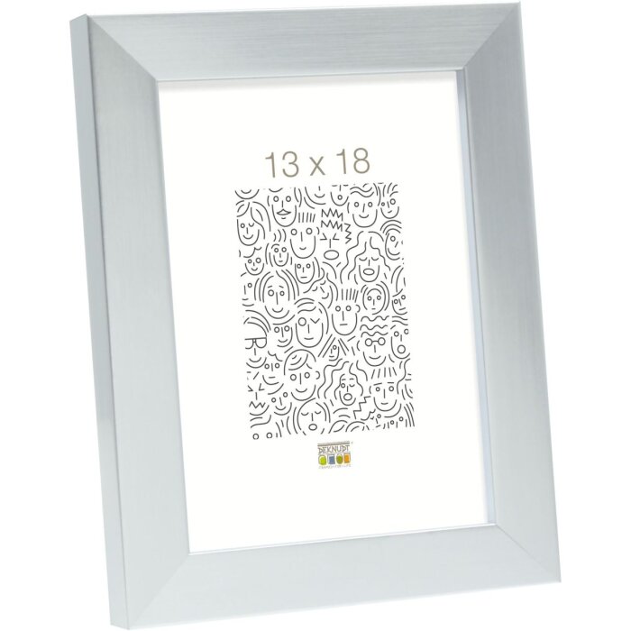 S45RD3 Marco liso color plata 13x18 cm