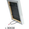 S45RD3 Marco liso color plata 13x18 cm