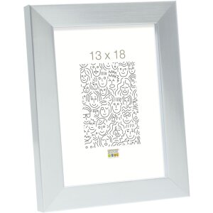 S45RD3 Marco liso color plata 15x20 cm