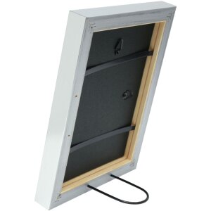 S45RD3 Marco liso color plata 20x30 cm