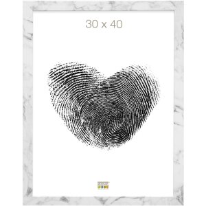 S45SR1 Portarretratos moderno aspecto mármol 13x18 cm