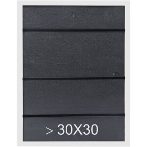 S46CH7 Marco en gris-azul con borde blanco 15x20 cm