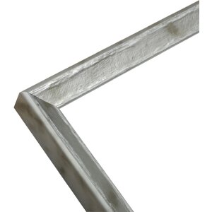 S46DD1 Marco en plata con borde plateado 10x15 cm