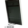S46DF1 Marco blanco con borde plateado 10x15 cm