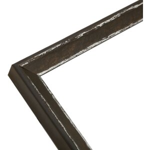S46DF2 Marco negro con borde plateado 10x15 cm
