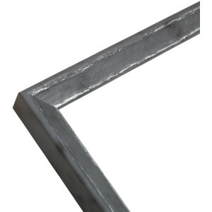 S46DF7 Marco gris con borde plateado 13x18 cm
