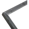 S46DF7 Marco gris con borde plateado 18x24 cm