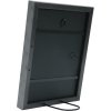 S46DF7 Marco gris con borde plateado 18x24 cm