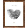 S46EA3 Marco de madera dorado 20x30 cm