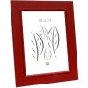 S46FF4 Marco pintado en rojo 20x28 cm