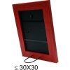 S46FF4 Marco pintado en rojo 20x28 cm