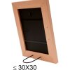 S46FF9 Marco en rosa antiguo 13x13 cm