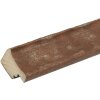 S46HF3 Marco de madera marrón con superficie ondulada 30x45 cm