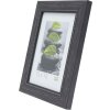 S46KF2 Marco de madera negro con ribete perlado 30x45 cm