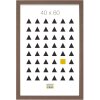 S46KF3 Marco de madera beige con ribete perlado 20x28 cm
