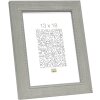 S46KF7 Marco de madera gris con ribete perla 13x18 cm