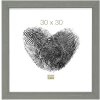 S46KF7 Marco de madera gris con ribete perla 20x25 cm