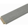 S46KF7 Marco de madera gris con ribete perla 30x30 cm