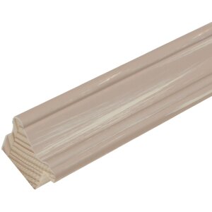 Marco de madera Deknudt S46LF3 beige estilo rústico 18x24 cm