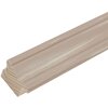 Marco de madera Deknudt S46LF3 beige estilo rústico 18x24 cm