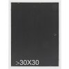 S46MF2 Marco de madera negro envejecido 20x25 cm
