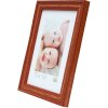 S46MF3 Marco de madera marrón envejecido 15x15 cm