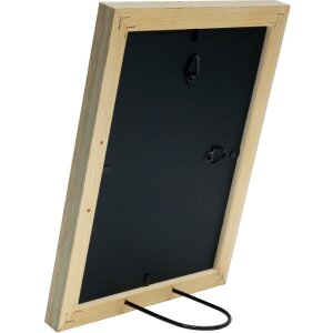 Marco de fotos verde Deknudt S46MF8 madera envejecida 20x30 cm 23,2x33,2x1,4 cm