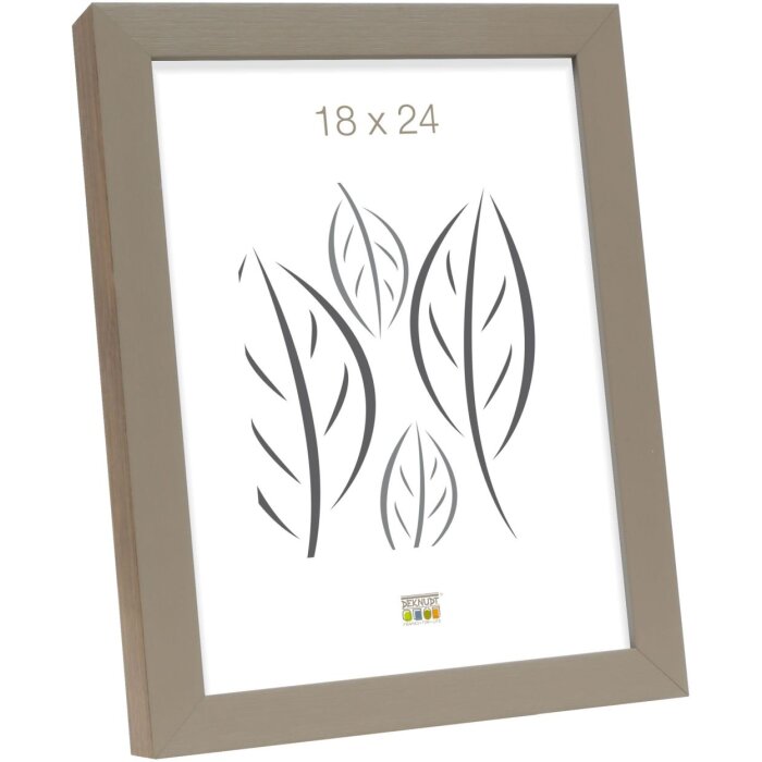 S46PH3 Marco de madera beige con borde color madera 15x15 cm