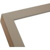 S46PH3 Marco de madera beige con borde color madera 15x15 cm