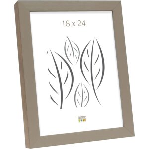 S46PH3 Marco de madera beige con borde color madera 18x24 cm