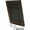 S49BH2 Marco de madera oscura 20x20 cm