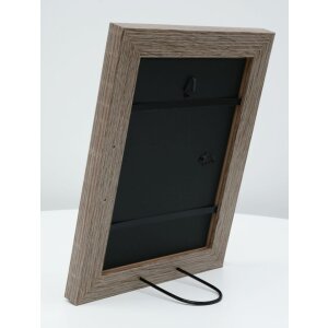 Marco de madera Deknudt S49BH3 gris 20x20 cm