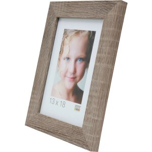 S49BH3 Marco en madera color gris 30x30 cm