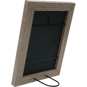 S49BH3 Marco en madera color gris 30x30 cm