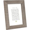 S49BH3 Marco en madera color gris 30x30 cm