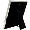 S57MB1 Marco de metal plateado con jirafa 10x15 cm