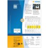 Etiquetas A4 Film adhesivo para exteriores 210x297 mm blanco adhesivo extremadamente fuerte 50 unidades