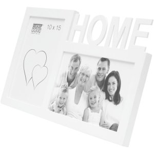 S68NK1 Marco blanco para 2 fotos - HOME 10x15 cm