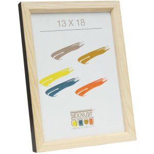 S233H1 Marco de madera con borde exterior de color