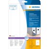 Etiquetas para carpetas A4 blanco 59x297 mm Papel movible-desmontable mate opaco 75 unid.