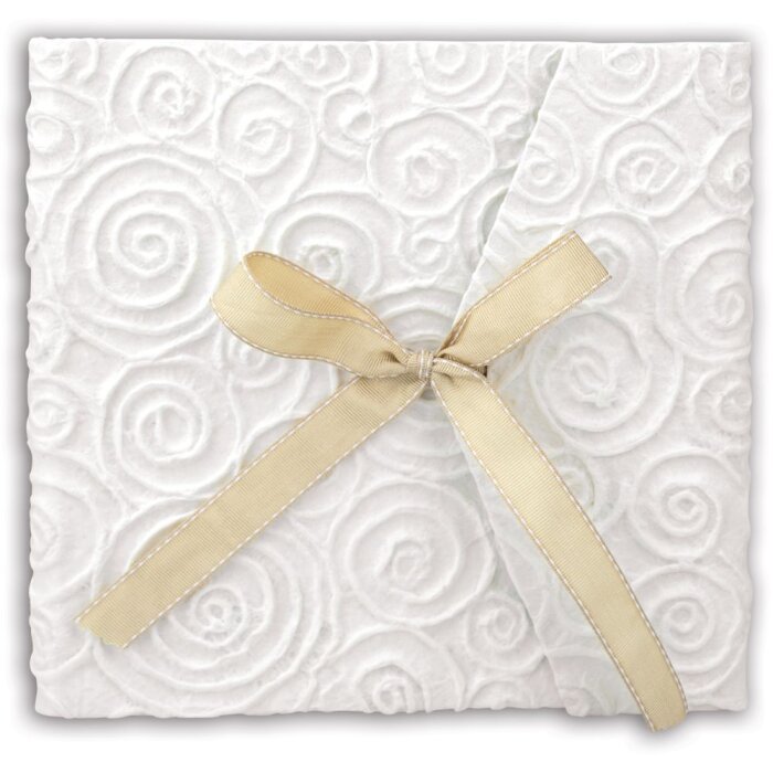 ZEP Álbum de fotos Letizia blanco 23x23 cm 28 páginas blancas