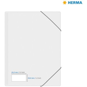 Etiquetas A4 blanco 63,5x29,6 mm Papel movible-desmontable mate 2700 unid.