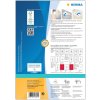 Etiquetas para direcciones A4 blancas 63,5x38,1 mm papel reposicionable mate 2100 unid.