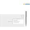 Etiquetas para direcciones A4 blancas 99,1x42,3 mm papel reposicionable mate 1200 unid.