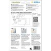 Etiquetas multiuso blancas 19x40 mm Papel movible-desprendible mate 640 unid.