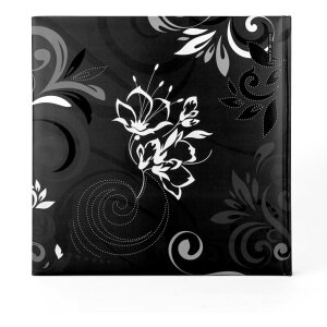 ZEP Álbum de fotos Umbria negro 30x30 cm 60 páginas negras