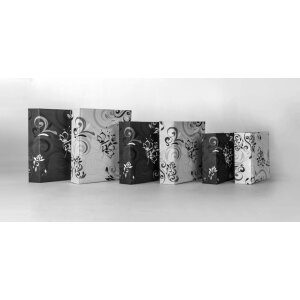 ZEP Álbum de Fotos Umbria blanco 30x30 cm 60 páginas negras