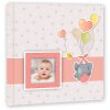 ZEP Baby Album Pierre rosa 200 fotos 13x19 cm